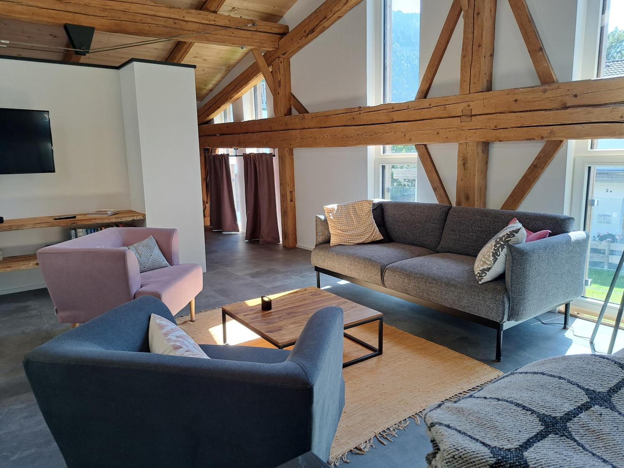 Neu! Ferienwohnungen Im Lueftlmalereck, Hennalahaus Оберамергау Екстериор снимка